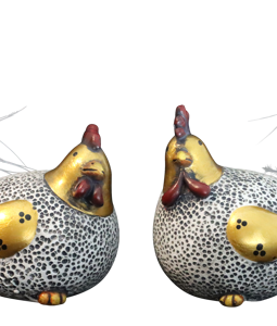 3219 HAHN&HENNE MODERN EASTER S/2